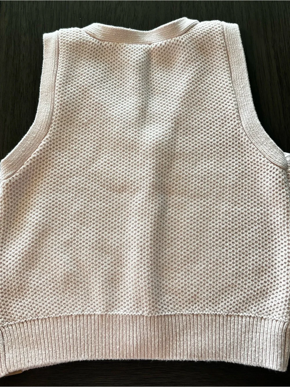 abercrombie kids Pink Knit Button Vest